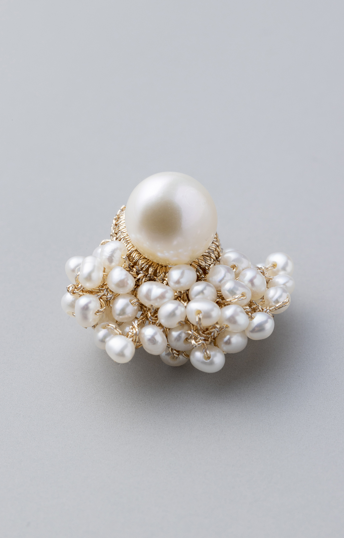 Pearl charm pierce