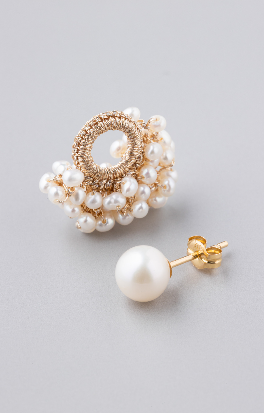 Pearl charm pierce