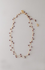 sazanami Necklace Garnet