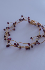 sazanami Necklace Garnet
