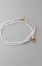 [受注] NATURE Amulet Short Necklace Kunzite