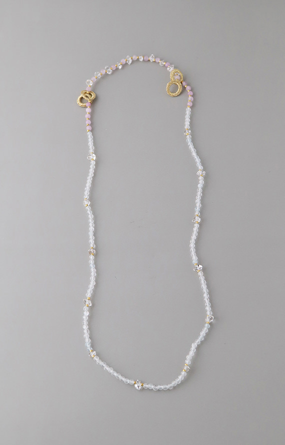[受注] NATURE Amulet Short Necklace Kunzite