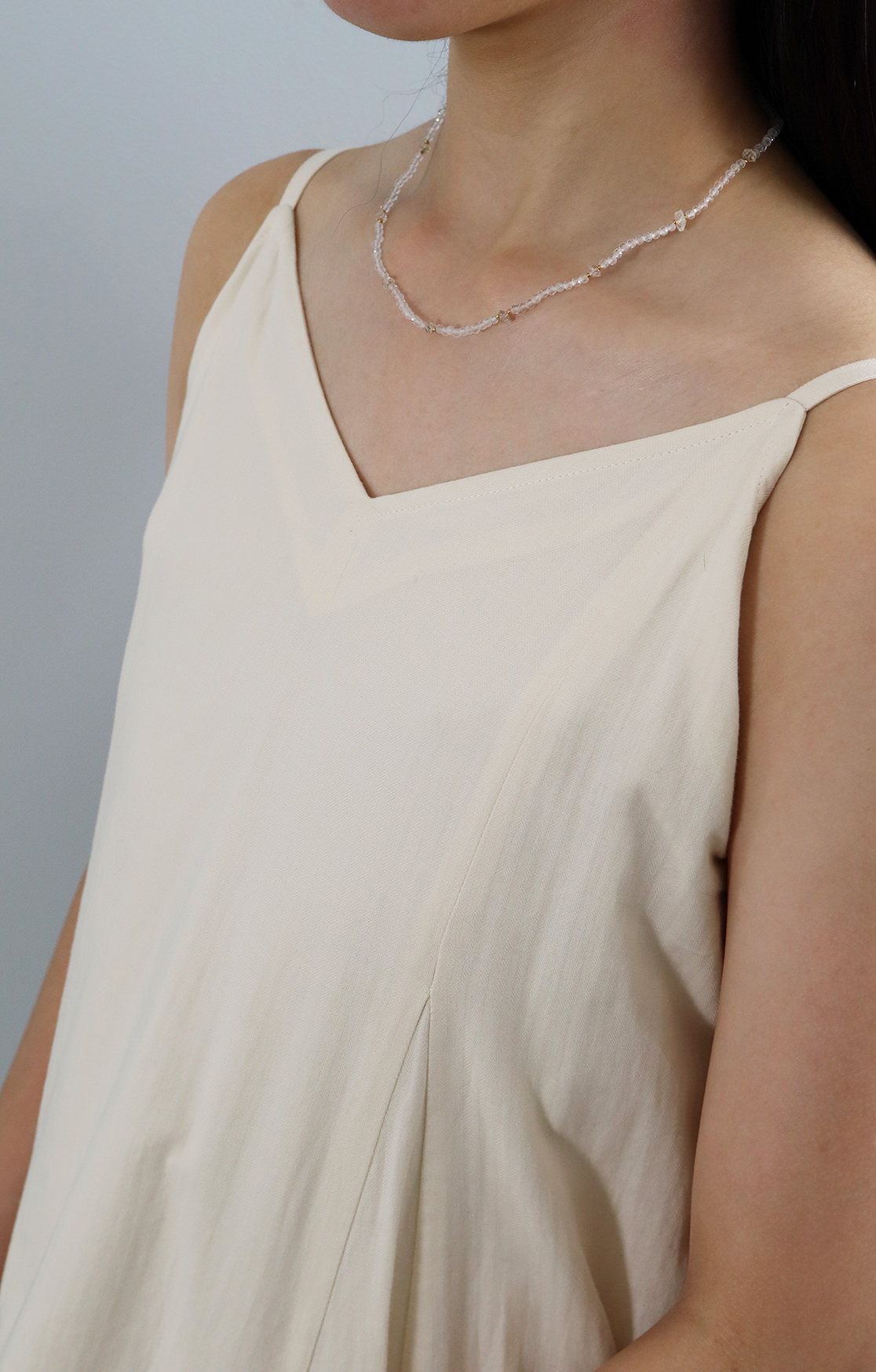 [受注] NATURE Amulet Short Necklace Kunzite