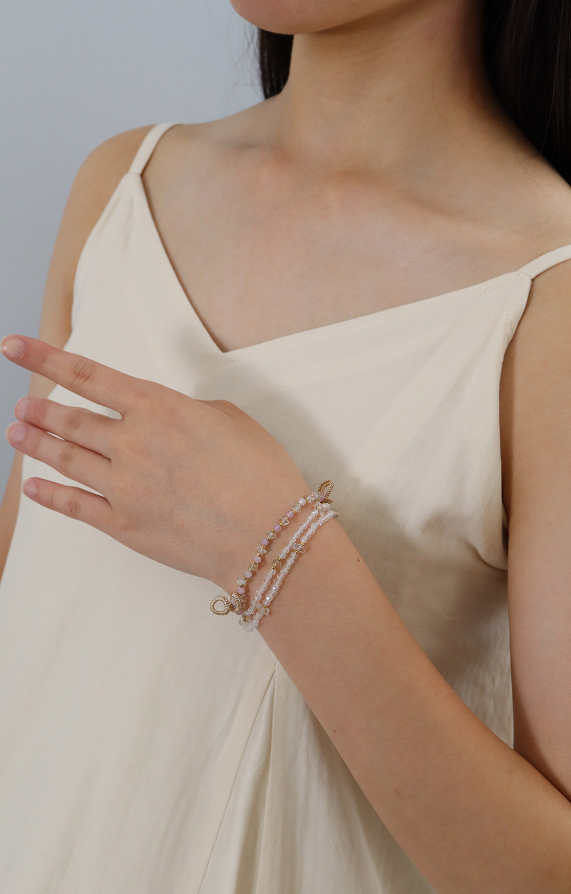 [受注] NATURE Amulet Short Necklace Kunzite